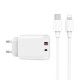 Wiwu Wi-U002 Quick Hızlı Şarj Başlığı Type-C to Lightning PD 20W Kablolu Şarj Seti Wiwu Wi-U002 Quick Hızlı Şarj Başlığı Type-C to Lightning PD 20W Kablolu Şarj Seti