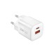 Wiwu Wi-U008 GaN Tech PD Hızlı Şarj Özellikli QC 3.0 Seyahat Şarj Başlığı 33W Wiwu Wi-U008 GaN Tech PD Hızlı Şarj Özellikli QC 3.0 Seyahat Şarj Başlığı 33W