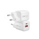 Wiwu Wi-U008 GaN Tech PD Hızlı Şarj Özellikli QC 3.0 Seyahat Şarj Başlığı 33W Wiwu Wi-U008 GaN Tech PD Hızlı Şarj Özellikli QC 3.0 Seyahat Şarj Başlığı 33W