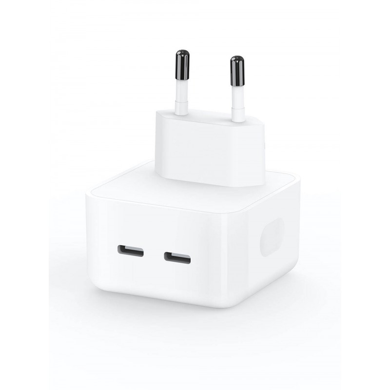 Bal-z Wiwu Wi-U010 Comet Serisi Dual Type-C Hızlı Şarj Özellikli Seyahat Şarj Başlığı 35W