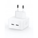 Wiwu Wi-U010 Comet Serisi Dual Type-C Hızlı Şarj Özellikli Seyahat Şarj Başlığı 35W Wiwu Wi-U010 Comet Serisi Dual Type-C Hızlı Şarj Özellikli Seyahat Şarj Başlığı 35W