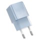 Wiwu Wi-U015 Jello Blue Serisi GaN Tech PD Hızlı Şarj Özellikli Seyahat Şarj Başlığı 35W Wiwu Wi-U015 Jello Blue Serisi GaN Tech PD Hızlı Şarj Özellikli Seyahat Şarj Başlığı 35W