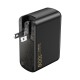 Wiwu Wi-U022W Warrior Serisi GaN Teknolojili 100W QC+PD Universal Hızlı Şarj Başlığı Wiwu Wi-U022W Warrior Serisi GaN Teknolojili 100W QC+PD Universal Hızlı Şarj Başlığı