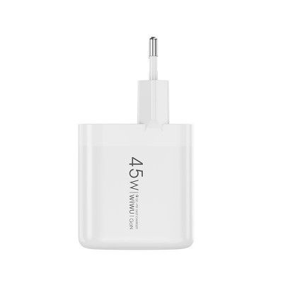 Bal-z Wiwu Wi-U035 GaN Tech PD Hızlı Şarj Özellikli QC 3.0 Şarj Başlığı 45W
