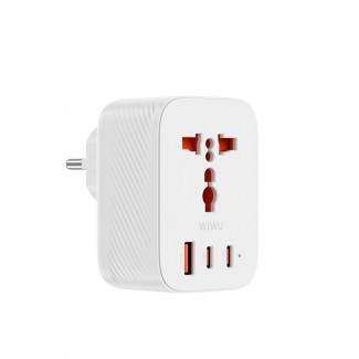 Wiwu Wi-UA007 GaN Tech PD Hızlı Şarj Özellikli Seyehat Şarj Başlığı 20W Wiwu Wi-UA007 GaN Tech PD Hızlı Şarj Özellikli Seyehat Şarj Başlığı 20W