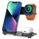 Wiwu Wi-W005 Armor 3in1 Hızlı Şarj Özellikli Magnetik Kablosuz Şarj Standı Wiwu Wi-W005 Armor 3in1 Hızlı Şarj Özellikli Magnetik Kablosuz Şarj Standı