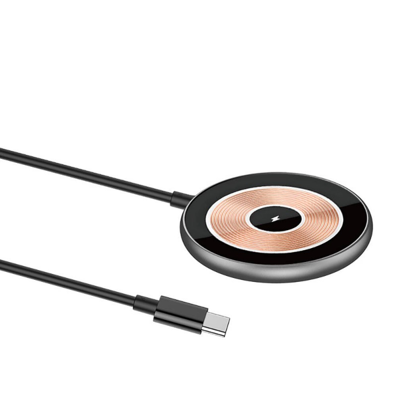 Bal-z Wiwu Wi-W007 15W Hızlı Şarj Özellikli M-safe PD Wireless Şarj Aleti