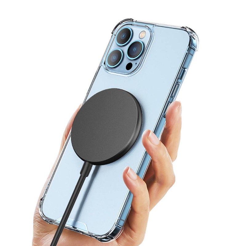 Bal-z Wiwu Wi-W007 15W Hızlı Şarj Özellikli M-safe PD Wireless Şarj Aleti