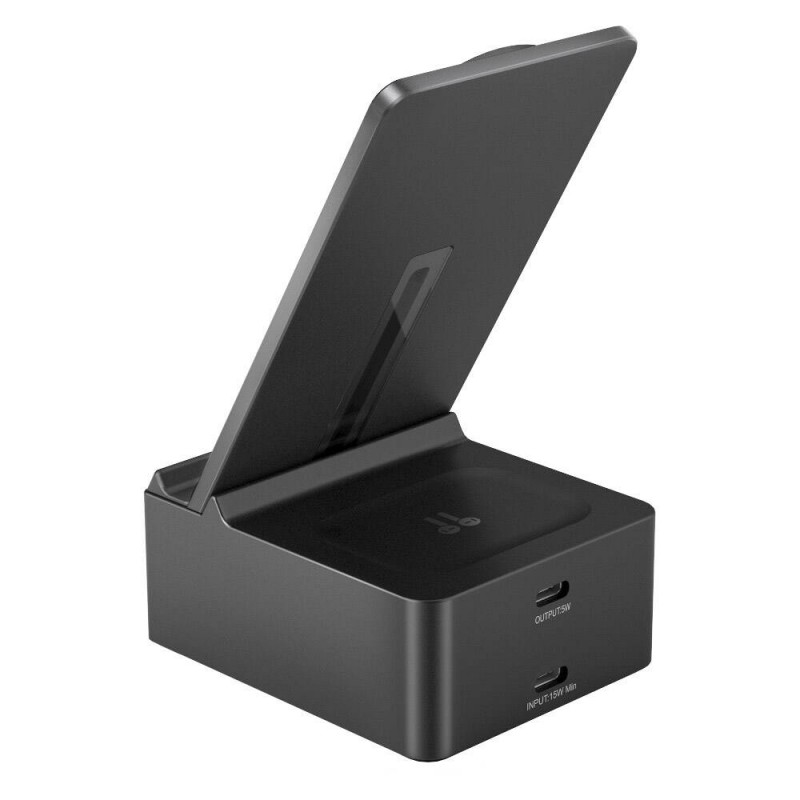 Bal-z Wiwu Wi-W011 Platinum 3in1 Dijital Saatli ve Alarmlı Hızlı Şarj Özellikli Magnetik Kablosuz Şarj Standı