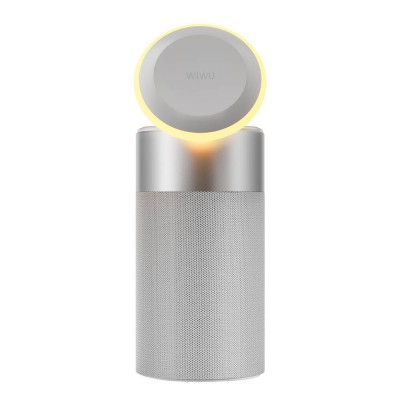 Bal-z Wiwu Wi-W022 Kablosuz Şarj Standlı Ambiyans Işıklı Bluetooth Speaker Hoparlör