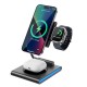 Wiwu Wi-W023 Geek Telefon&Akıllı Saat&Kulaklık İçin 15W 3in1 Katlanabilen Hareketli Başlık Kablosuz Şarj Standı Wiwu Wi-W023 Geek Telefon&Akıllı Saat&Kulaklık İçin 15W 3in1 Katlanabilen Hareketli Başlık Kablosuz Şarj Standı