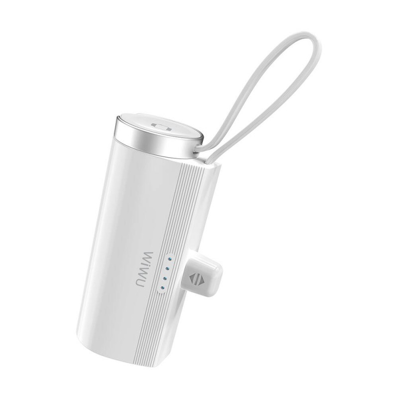 Bal-z Wiwu Wi-W026 Capsule Serisi 2in1 Mini Taşınabilir Standlı Askılı Type-C PD Powerbank 5000mAh