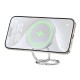 Wiwu Wi-W027 Standlı Hızlı ve Magsafe Şarj Özellikli Kablosuz Şarj Aleti 15W Wiwu Wi-W027 Standlı Hızlı ve Magsafe Şarj Özellikli Kablosuz Şarj Aleti 15W