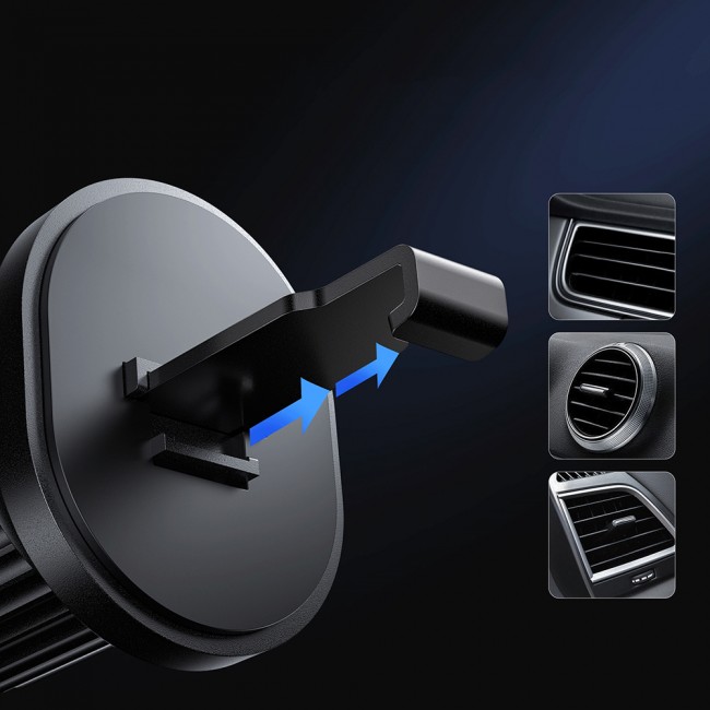 Wiwu Wi-W051 Havalandırma Tasarım Magnetic Araç Telefon Tutucu Wiwu Wi-W051 Havalandırma Tasarım Magnetic Araç Telefon Tutucu