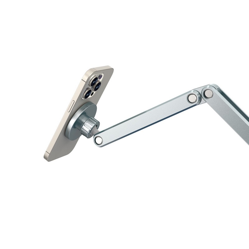 Bal-z Wiwu Wi-ZM001 Ayarlanabilir Oynar Başlıklı 360° Dönebilen Metal Telefon ve Tablet Tutucu