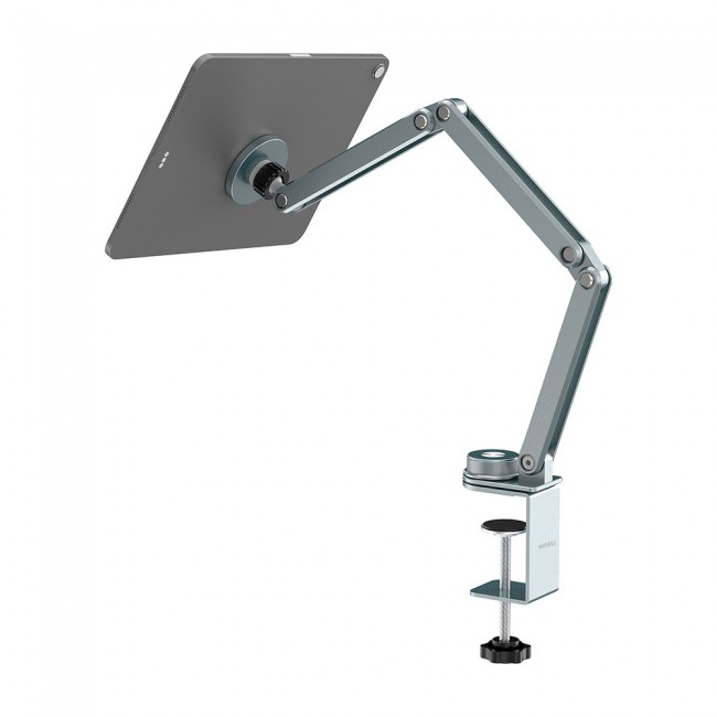 Wiwu Wi-ZM001 Ayarlanabilir Oynar Başlıklı 360° Dönebilen Metal Telefon ve Tablet Tutucu Wiwu Wi-ZM001 Ayarlanabilir Oynar Başlıklı 360° Dönebilen Metal Telefon ve Tablet Tutucu