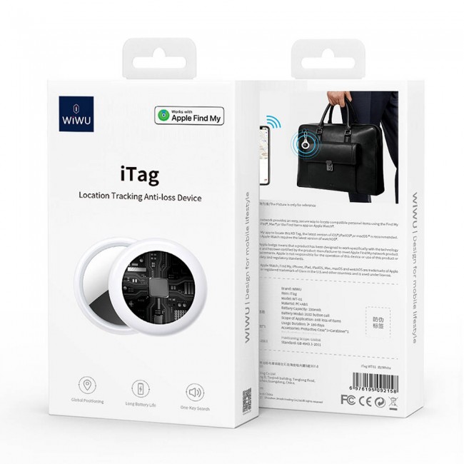 Wiwu WT-01 iTag Kaybolmaya Karşı İzleyici Akıllı Takip Cihazı Wiwu WT-01 iTag Kaybolmaya Karşı İzleyici Akıllı Takip Cihazı