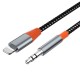 Wiwu YP06 Lightning To 3.5mm Aux Audio Ses Kablosu 1.2M Wiwu YP06 Lightning To 3.5mm Aux Audio Ses Kablosu 1.2M