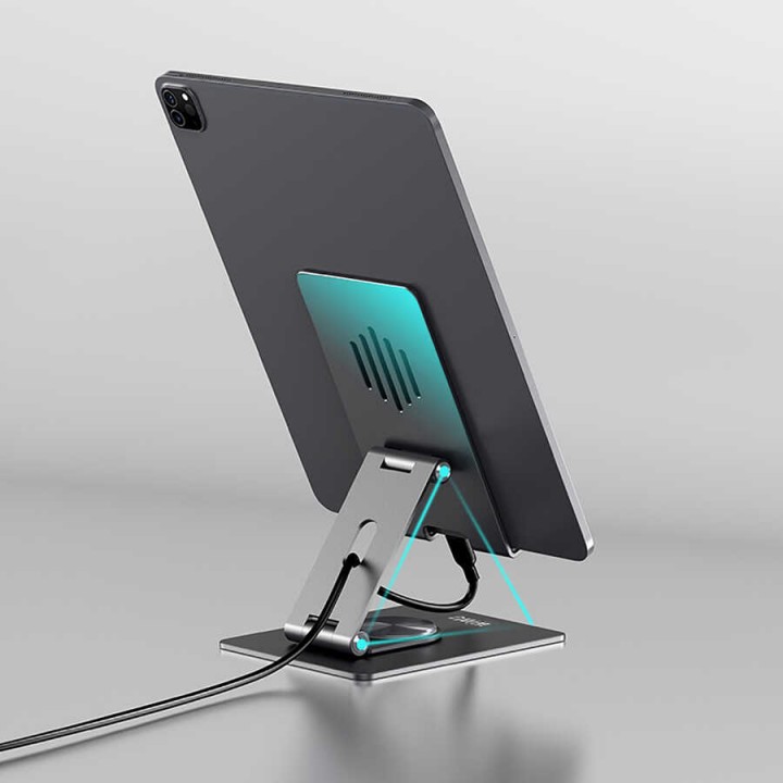 Wiwu ZM106 Taşınabilir Katlanabilir 360 Dönebilen Metal Telefon ve Tablet Standı