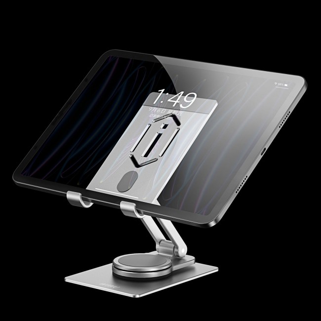 Wiwu ZM107 Taşınabilir Katlanabilir 360 Dönebilen Metal Telefon ve Tablet Standı Wiwu ZM107 Taşınabilir Katlanabilir 360 Dönebilen Metal Telefon ve Tablet Standı