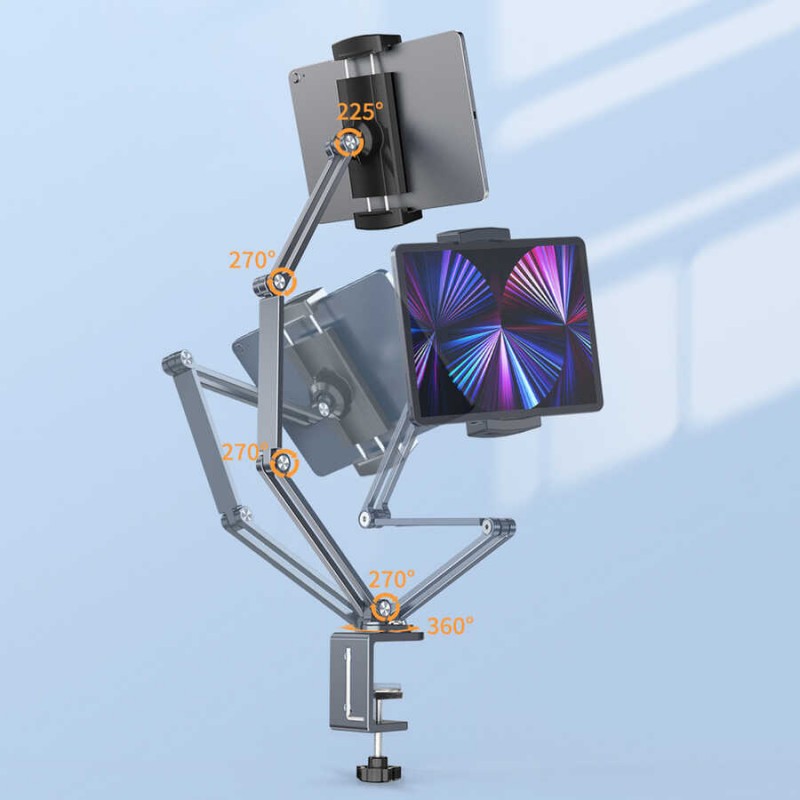 Bal-z Wiwu ZM310 Ayarlanabilir Oynar Başlıklı Masa Tablet ve Telefon Tutucu