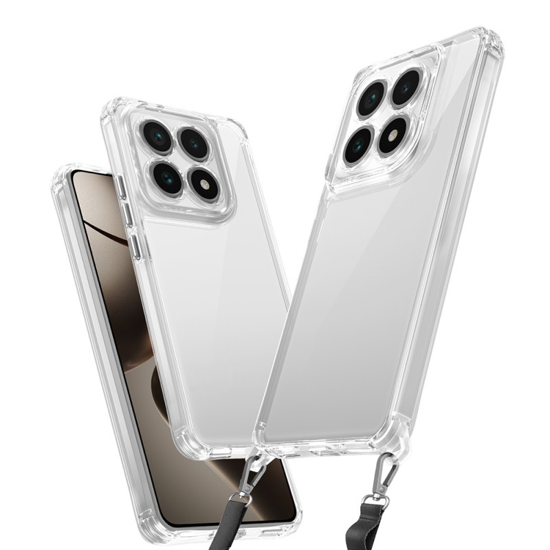 Bal-z Xiaomi 14T Kılıf Airbagli Takılabilir Askı Aparatlı Zore Snap Silikon Kapak