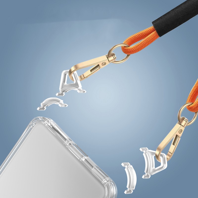 Bal-z Xiaomi 14T Kılıf Airbagli Takılabilir Askı Aparatlı Zore Snap Silikon Kapak