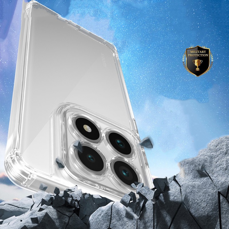 Bal-z Xiaomi 14T Kılıf Airbagli Takılabilir Askı Aparatlı Zore Snap Silikon Kapak