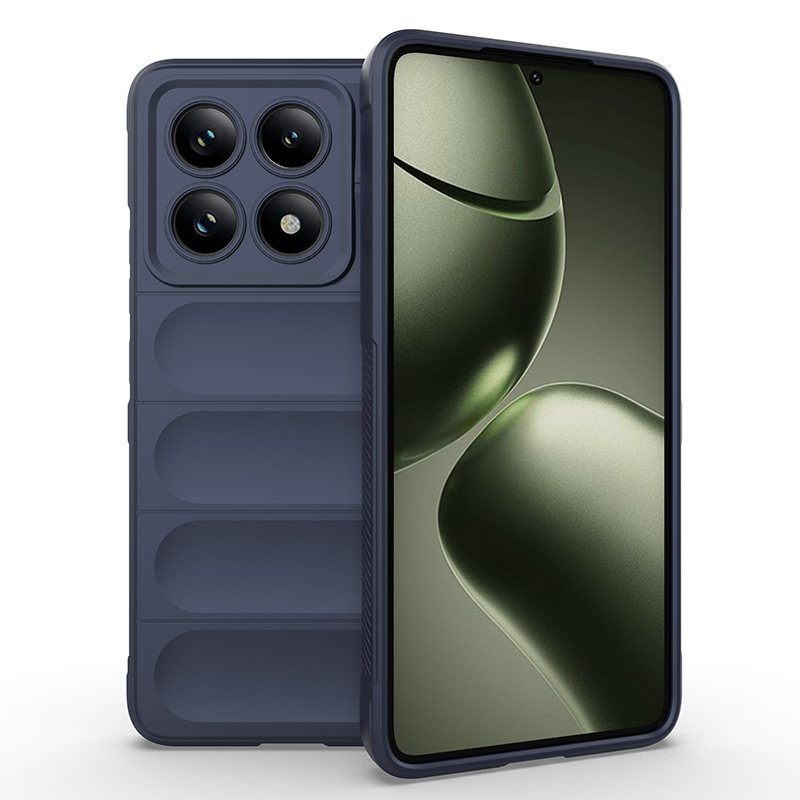 Bal-z Xiaomi 14T Kılıf Esnek TPU Oyuklu Arka Yüzey Tasarımlı Zore Etnik Silikon Kapak