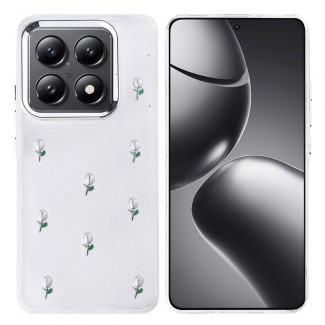 Xiaomi 14T Pro Kılıf Airbag Tasarımlı Simli Şeffaf Zore Kutup Kapak Xiaomi 14T Pro Kılıf Airbag Tasarımlı Simli Şeffaf Zore Kutup Kapak
