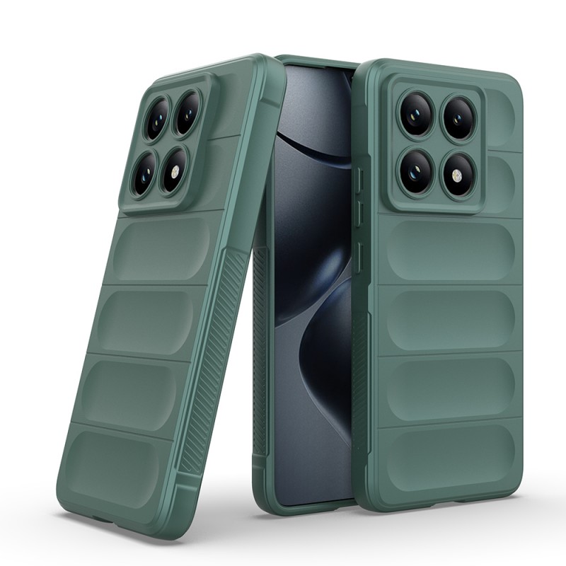 Bal-z Xiaomi 14T Pro Kılıf Esnek TPU Oyuklu Arka Yüzey Tasarımlı Zore Etnik Silikon Kapak