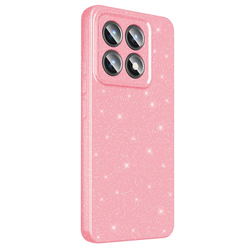 Bal-z Xiaomi 14T Pro Kılıf Kamera Korumalı Simli Lüks Zore Koton Kapak