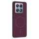 Xiaomi 14T Pro Kılıf M-safe Şarj Özellikli Zore Ruby Sert Kapak Xiaomi 14T Pro Kılıf M-safe Şarj Özellikli Zore Ruby Sert Kapak