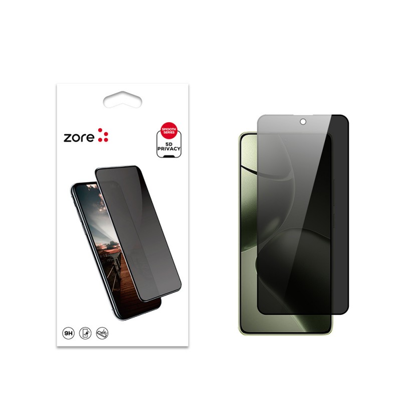 Xiaomi 14T Zore New 5D Privacy Temperli Ekran Koruyucu Xiaomi 14T Zore New 5D Privacy Temperli Ekran Koruyucu