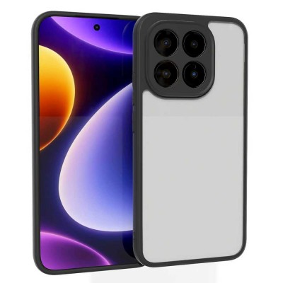 Bal-z Xiaomi 15T Kılıf Kamera Korumalı Şeffaf Arka Yüzey  New Roll Kapak