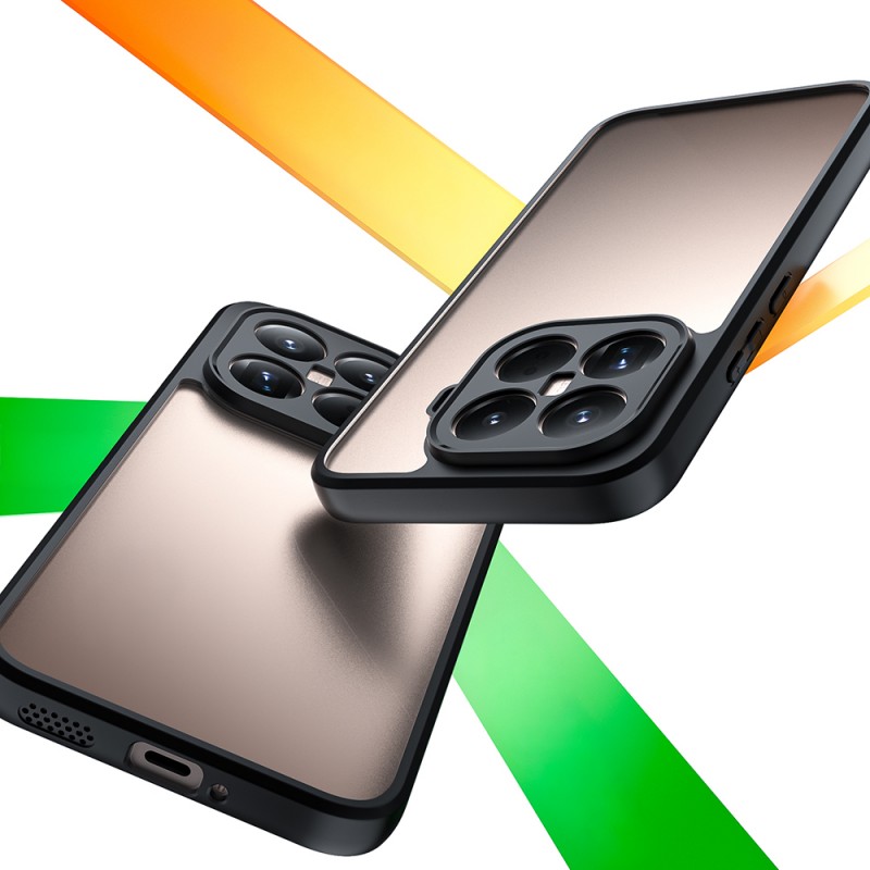 Bal-z Xiaomi 15T Pro Kılıf Kamera Korumalı Şeffaf Arka Yüzey  New Roll Kapak