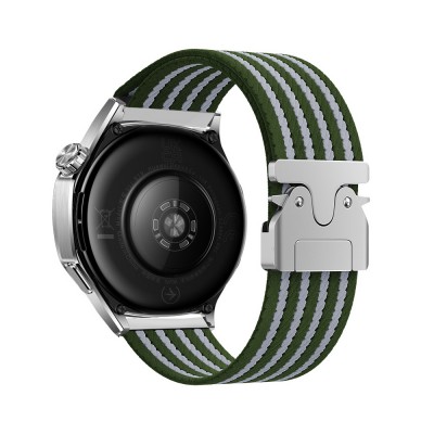 Bal-z Xiaomi Amazfit Pace  KRD-133 22mm Naylon Kumaş Hasır Örgülü Kordon