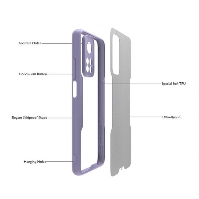 Xiaomi Mi 10T 5G Kılıf Zore Parfe Kapak Xiaomi Mi 10T 5G Kılıf Zore Parfe Kapak