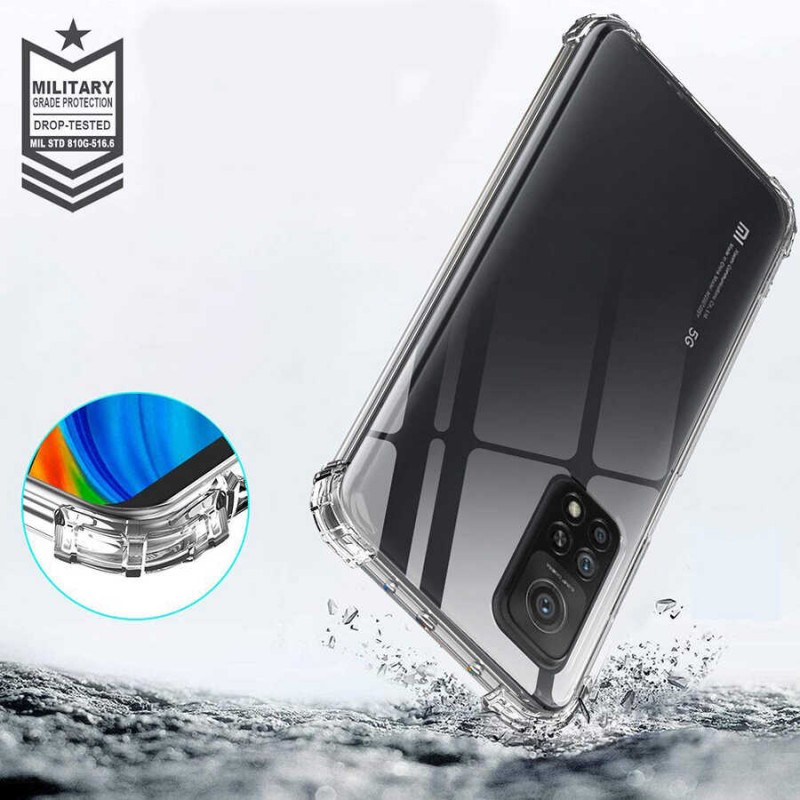 Bal-z Xiaomi Mi 10T Pro 5G Kılıf  Nitro Anti Shock Silikon