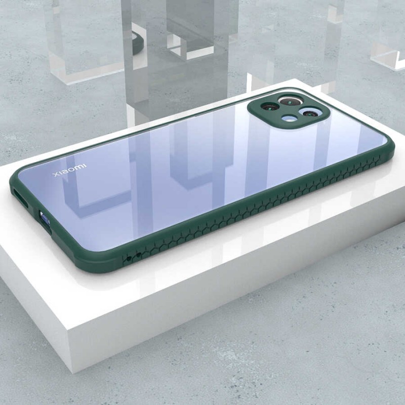 Bal-z Xiaomi Mi 11 Lite Kılıf ​​ Kaff Kapak