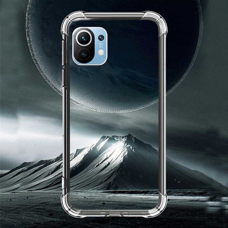 Bal-z Xiaomi Mi 11 Lite Kılıf  Kamera Korumalı Nitro Anti Shock Silikon