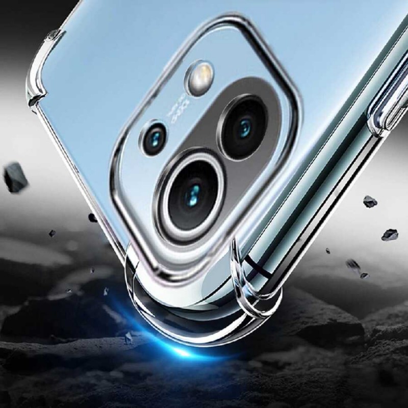 Bal-z Xiaomi Mi 11 Lite Kılıf  Kamera Korumalı Nitro Anti Shock Silikon