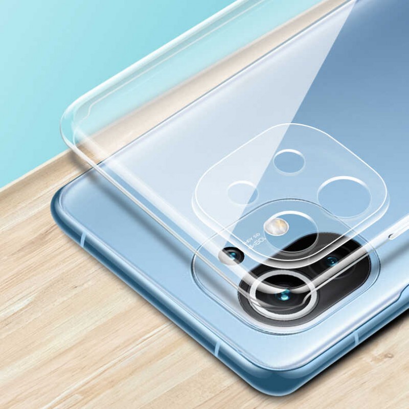 Bal-z Xiaomi Mi 11 Lite Kılıf  Kamera Korumalı Süper Silikon Kapak