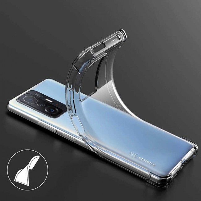 Xiaomi Mi 11T 5G Kılıf Zore Nitro Anti Shock Silikon Xiaomi Mi 11T 5G Kılıf Zore Nitro Anti Shock Silikon