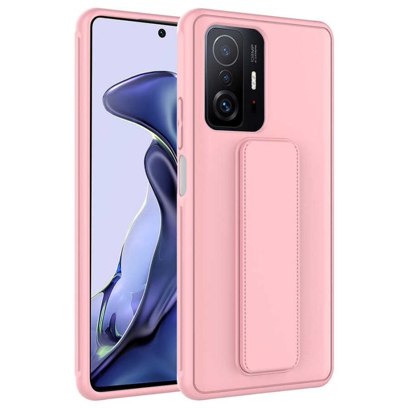 Xiaomi Mi 11T Pro 5G Kılıf Zore Qstand Kapak Xiaomi Mi 11T Pro 5G Kılıf Zore Qstand Kapak