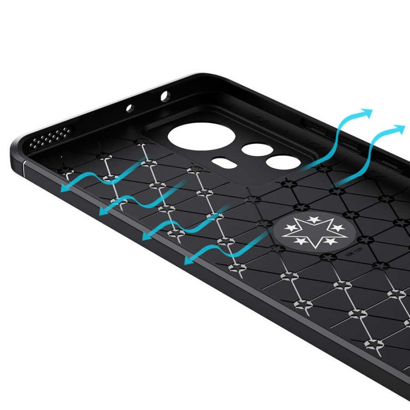 Bal-z Xiaomi Mi 12 Pro Kılıf  Ravel Silikon Kapak