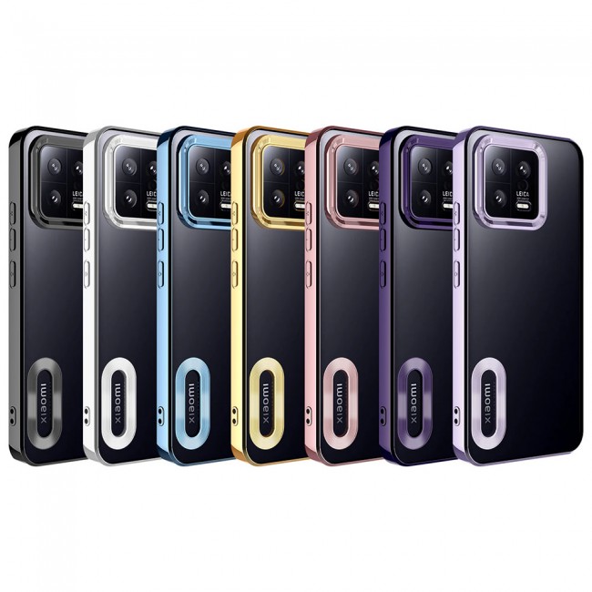 Xiaomi Mi 13 Kılıf Kamera Korumalı Logo Gösteren Zore Omega Kapak Xiaomi Mi 13 Kılıf Kamera Korumalı Logo Gösteren Zore Omega Kapak