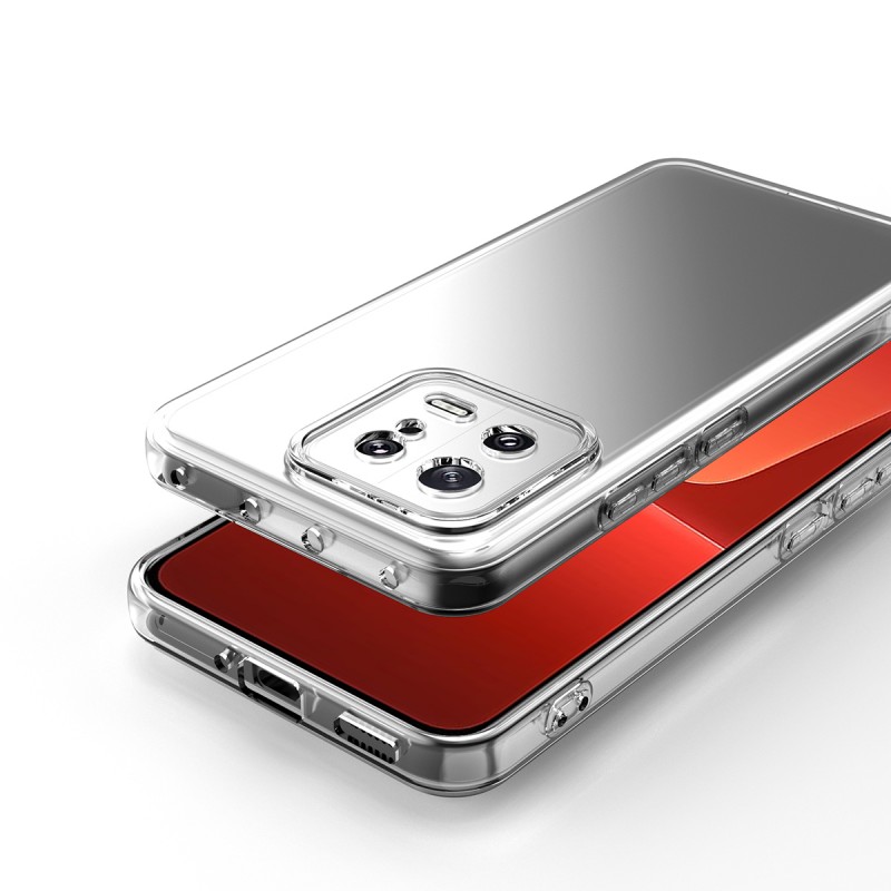 Bal-z Xiaomi Mi 13 Kılıf  Kamera Korumalı Süper Silikon Kapak