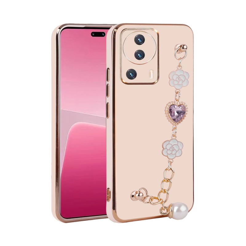 Bal-z Xiaomi Mi 13 Lite Kılıf El Tutamaçlı Kamera Korumalı  Taka Silikon Kapak