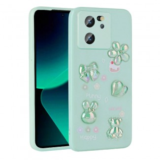 Xiaomi Mi 13T Kılıf Kabartma Figürlü Parlak Zore Toys Silikon Kapak Xiaomi Mi 13T Kılıf Kabartma Figürlü Parlak Zore Toys Silikon Kapak